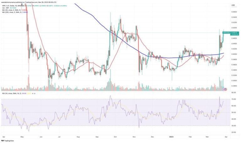 توقعات سعر الريبل XRP