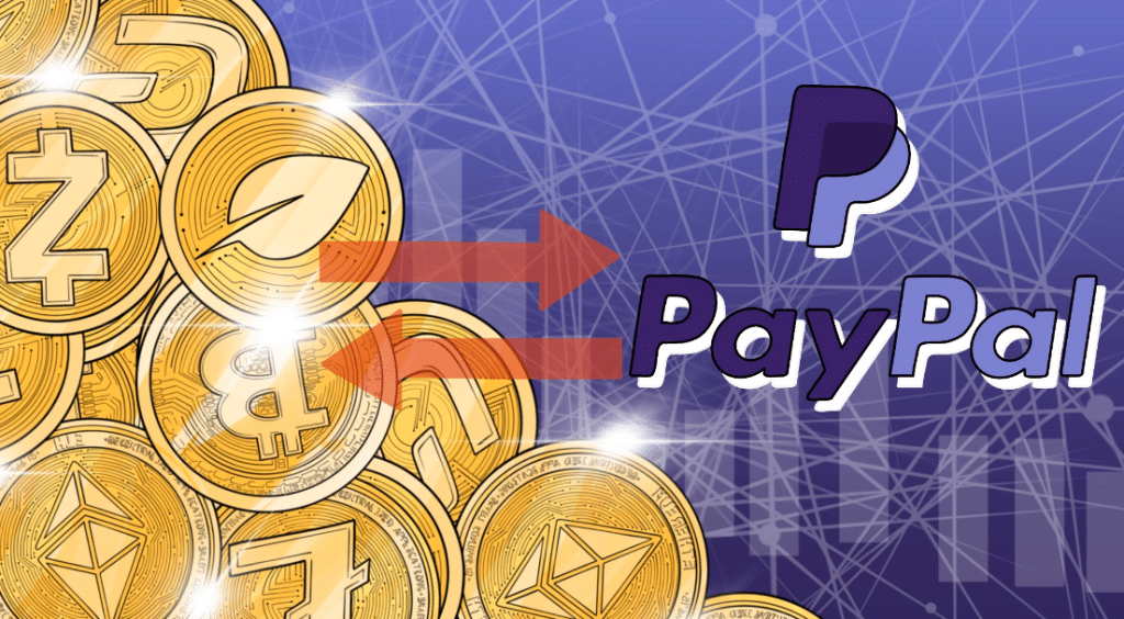 تحويل العملات الرقمية إلى نقدية من خلال باي بال