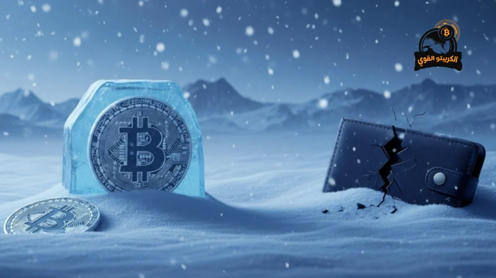 تجميد حسابات العملات الرقمية