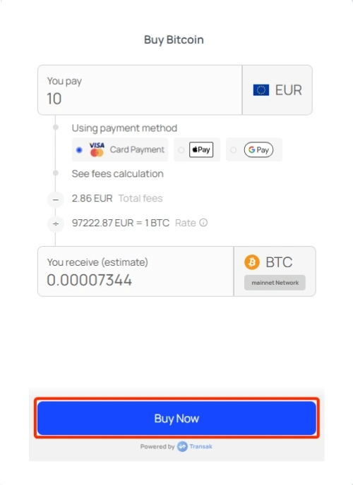 شراء العملات الرقمية بالفيزا في البرتغال