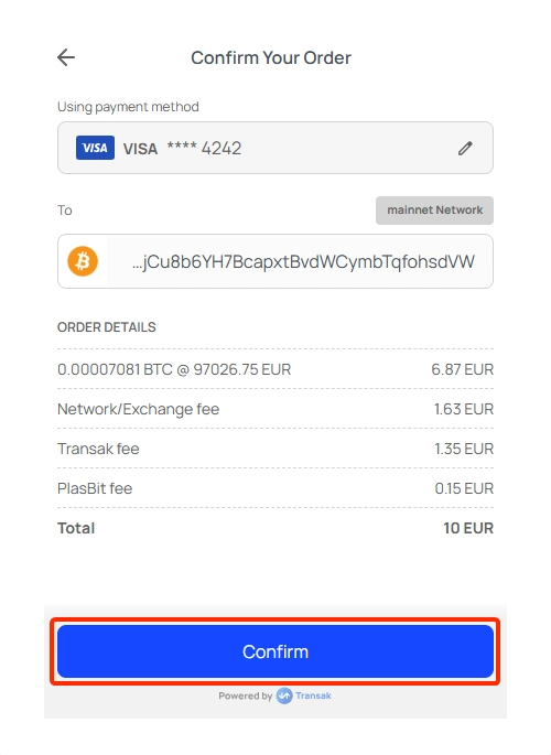 شراء العملات الرقمية بالفيزا في البرتغال