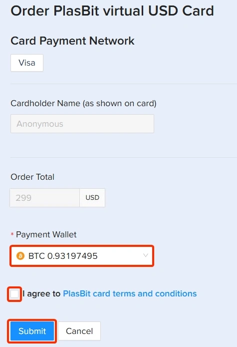 كيفية الدفع مقابل Wolt باستخدام العملات الرقمية4